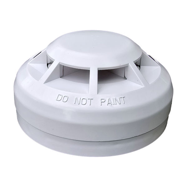 White circular vented plastic cap with a raised center and embossed 'DO NOT PAINT' warning.